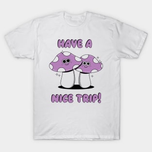 Purple Mushroom T-Shirt